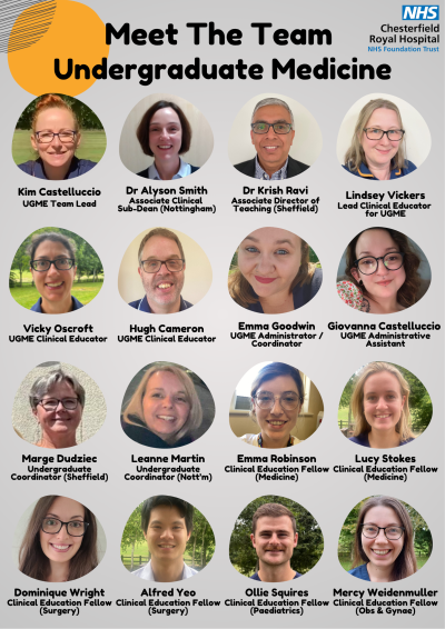 A picture of the UGME team members